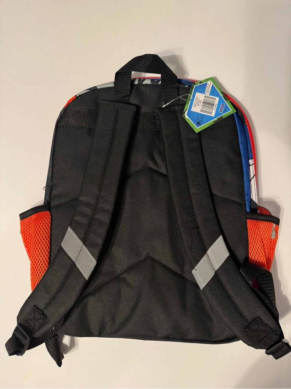 Sonic Themed Kids Backpack - Red and Blue